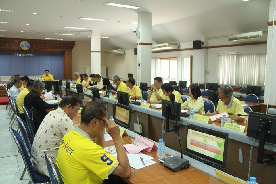 รองผู้ว่าราชการจังหวัดลำพูน เป็นประธานการประชุมคณะกรรมการเพื่อแก้ไขปัญหาเกษตรกรอันเนื่องมาจากผลิตผลการเกษตรระดับจังหวัด จังหวัดลำพูน ครั้งที่ 2/2562