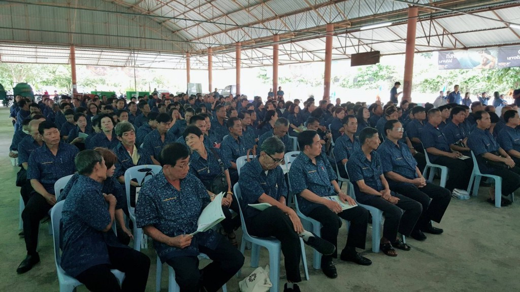 รองผู้ว่าราชการจังหวัดลำพูน เป็นประธานเปิดการประชุมใหญ่สามัญประจำปี ๒๕๖๐ ของสหกรณ์การเกษตรแม่ทา จำกัด ครั้งที่ ๔๘